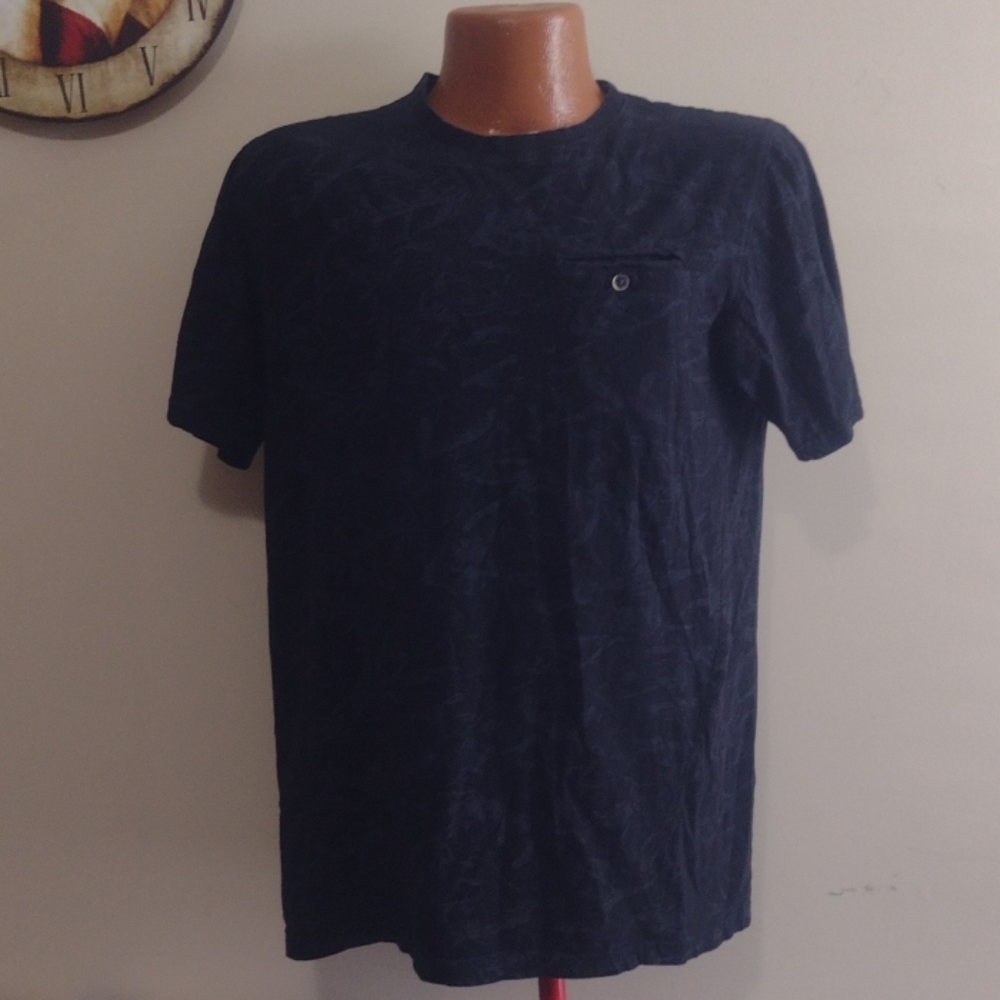 Knit Heritage T Shirt with Pocket Large